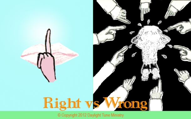 Right vs Wrong